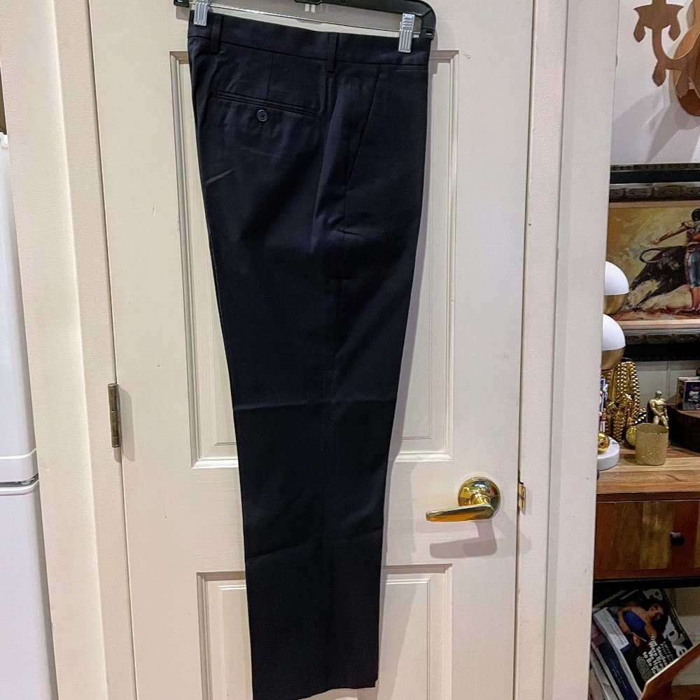 Express Slim Fit Navy Dress Pants 32x30 Never Worn